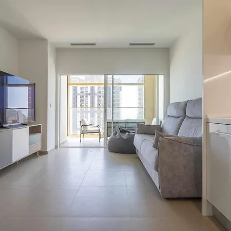 Apartamento Intempo Vistas Mar Piscina * בנידורם